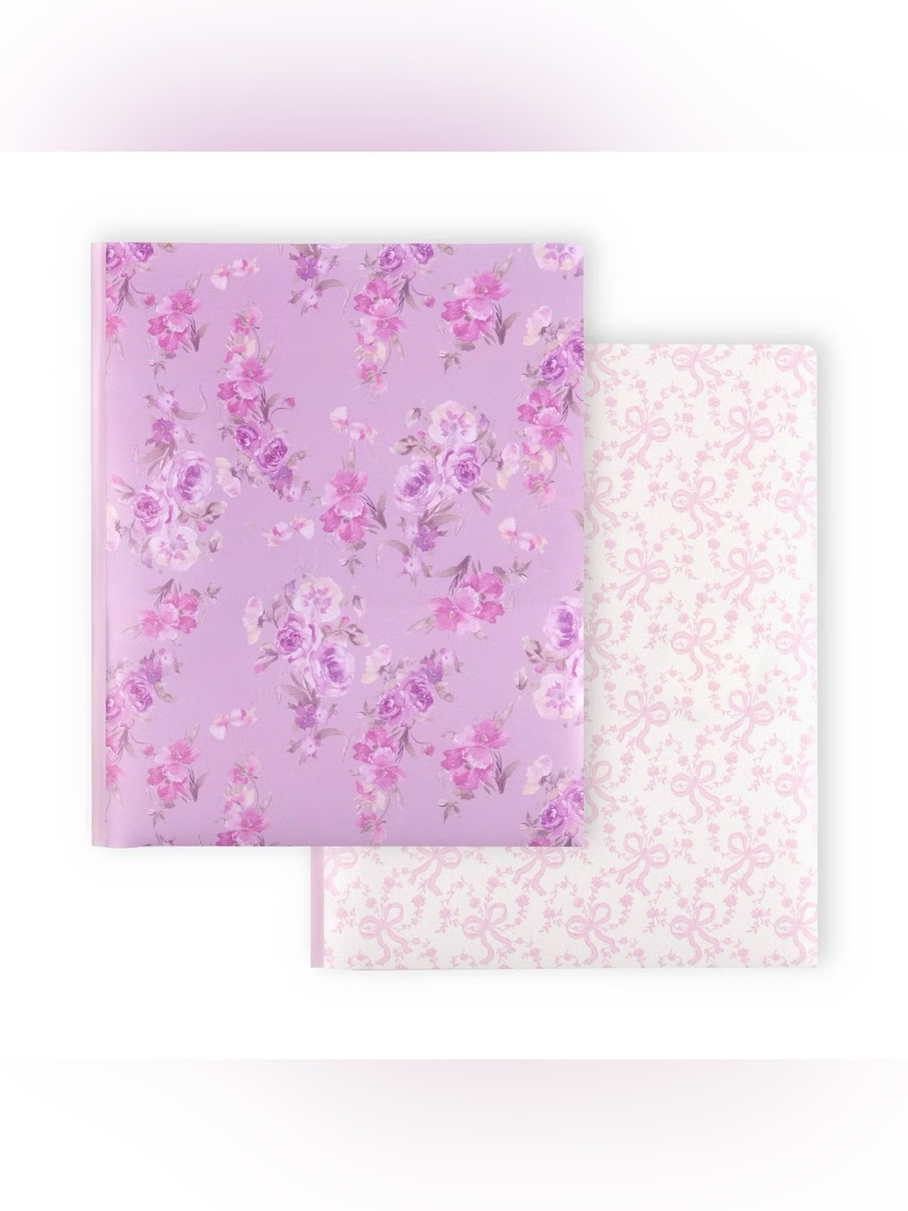🩷💜🎯 LoveShackFancy x Target - Yoobi 2pk Poly Prong Folders